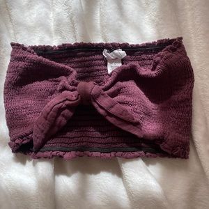 Cute purple bralette / top. Can be worn either way!